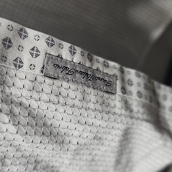 Ted Baker Men's White Button-Up Shirt Size 7 - Picture 4 of 6